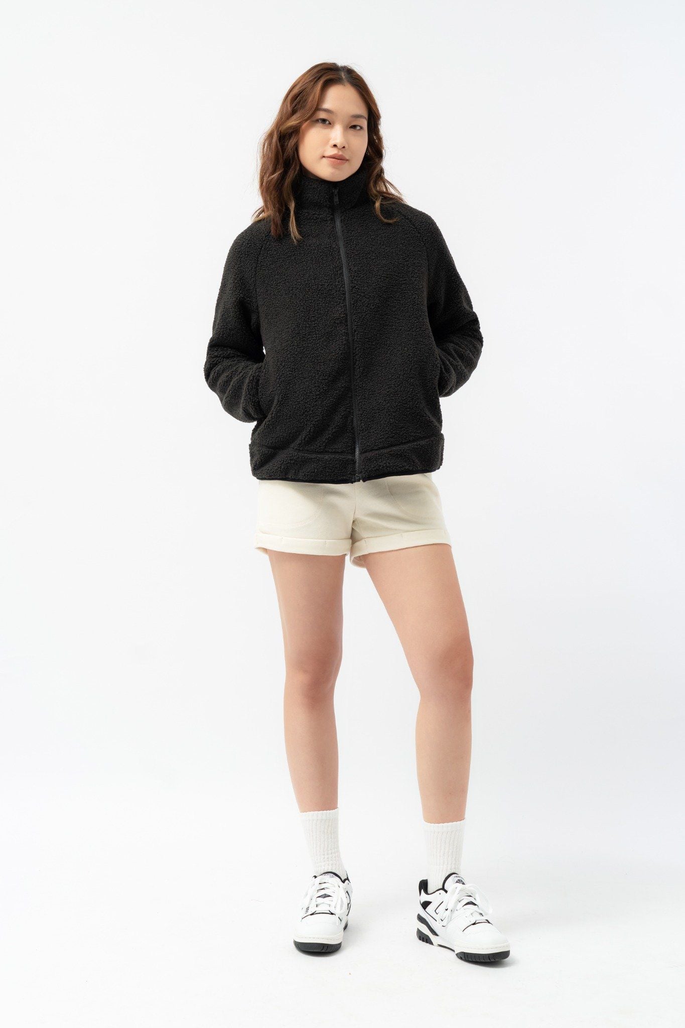  Áo khoác nữ giả lông cừu 