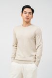  Áo dệt len nam cổ tròn 