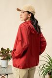  Áo khoác gió hai lớp unisex có mũ 