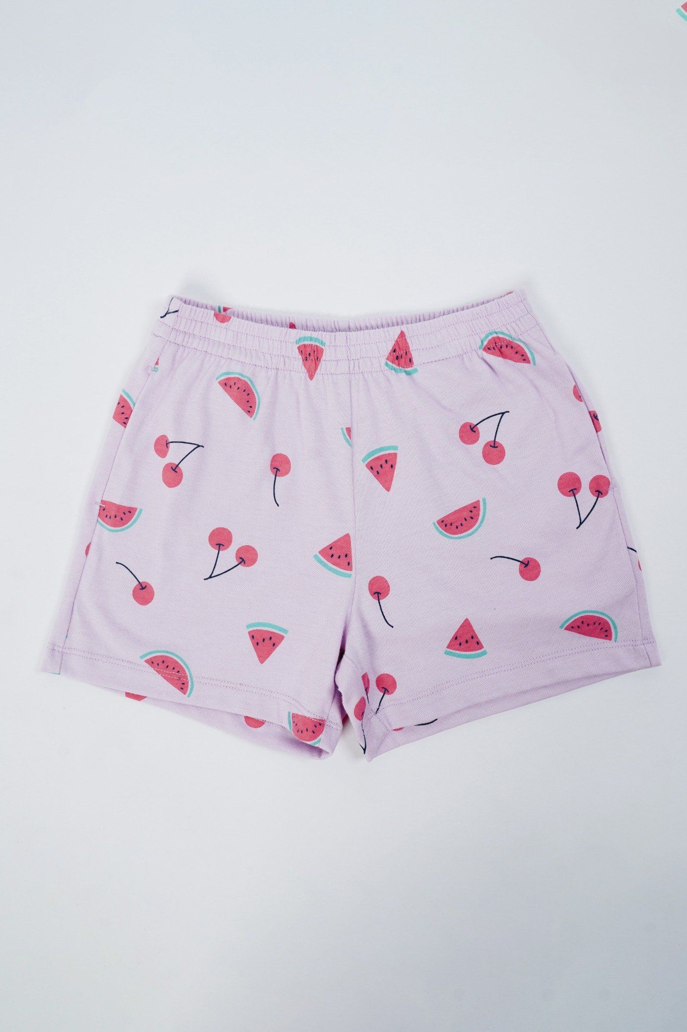  Quần short bé gái mặc nhà 