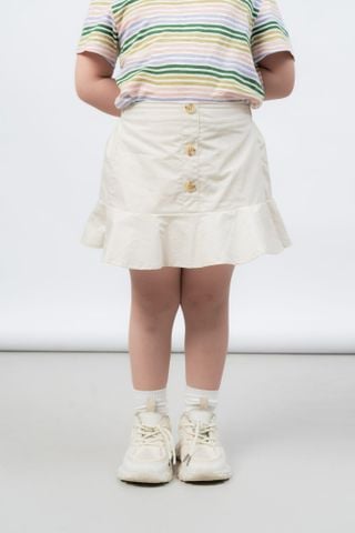 Set áo cách điệu và chân váy xếp ly cho bé - Vân Kim Shop