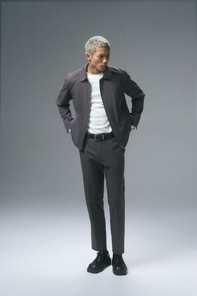  Quần smart nam dáng tapered 