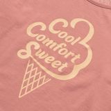  Áo t shirt bé gái hình kem 