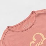  Áo t shirt bé gái hình kem 