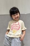  Áo t shirt bé gái hình kem 