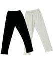  Quần legging bé gái dệt kim gân nổi 