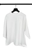  Áo dài tay nữ dáng Oversize vải single cổ leo 