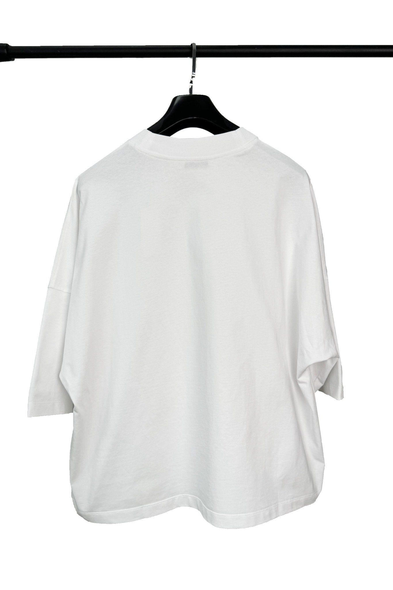  Áo dài tay nữ dáng Oversize vải single cổ leo 