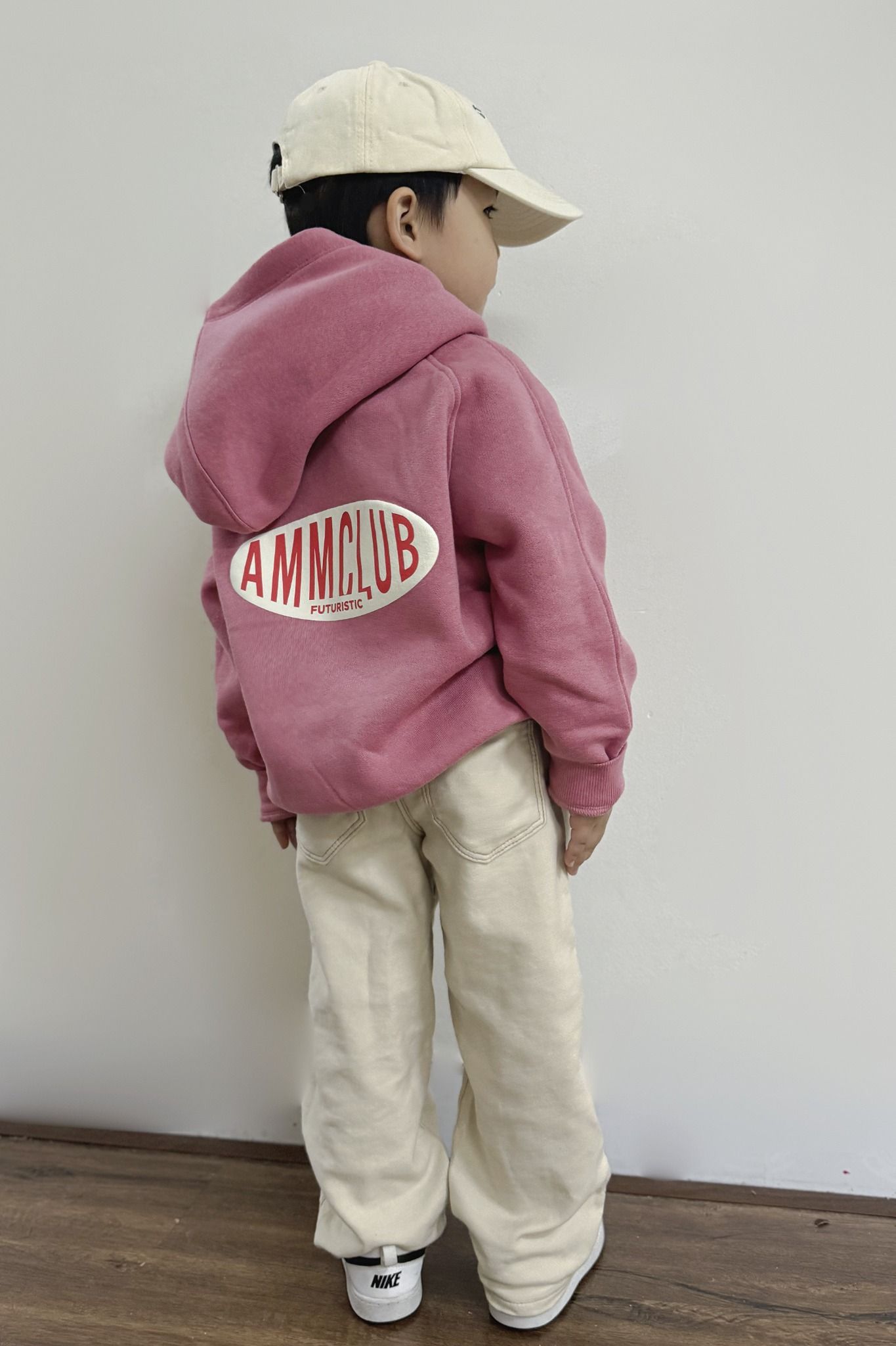  Áo nỉ có mũ cho bé in họa tiết AMM club 