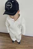  Bộ quần áo bé trai Half-zip in họa tiết AMM Club 