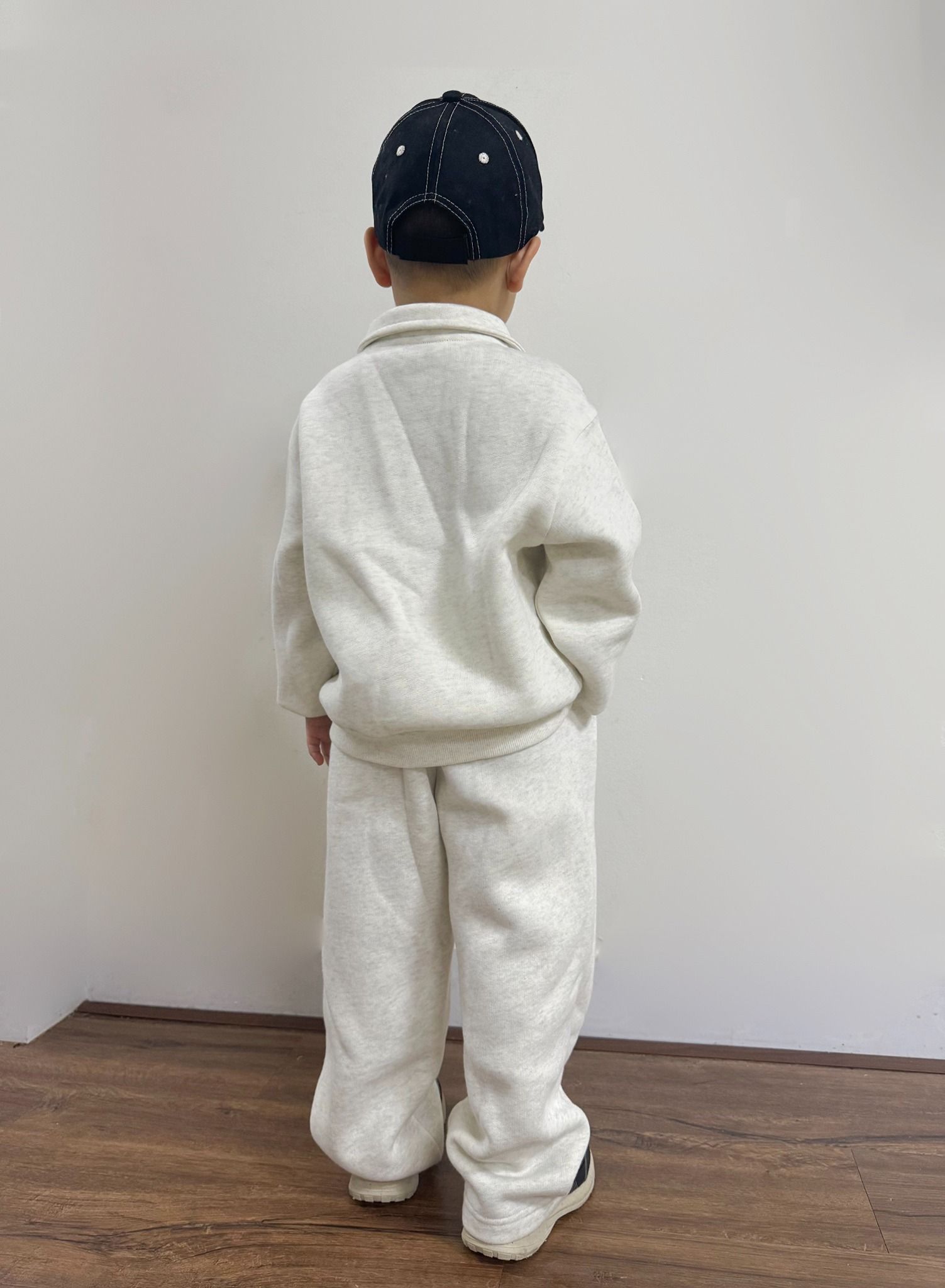  Bộ quần áo bé trai Half-zip in họa tiết AMM Club 