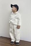  Bộ quần áo bé trai Half-zip in họa tiết AMM Club 