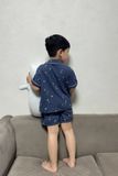  Bộ Pyjama Unisex Kid in pattern vải Muslin 