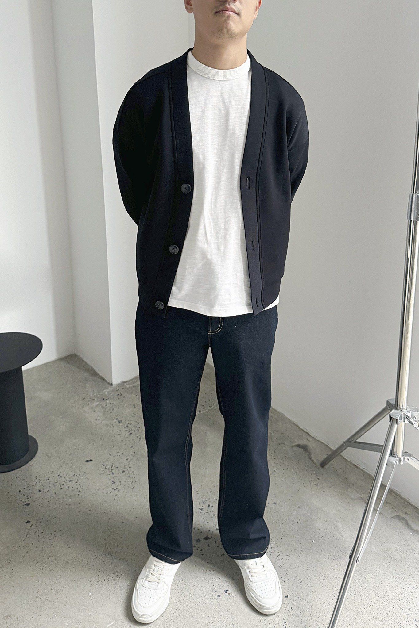  Áo Cardigan Unisex vải Scuba 