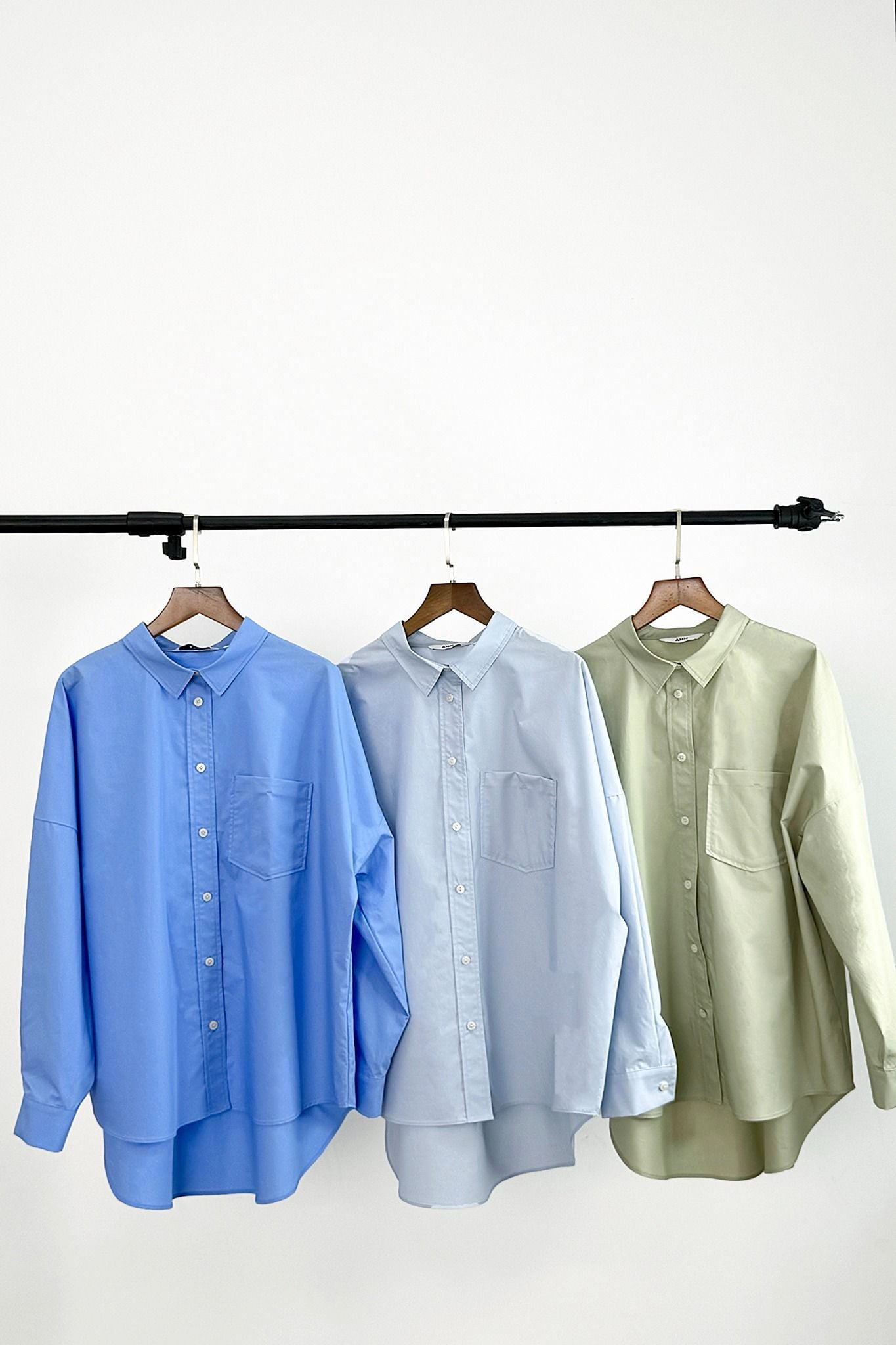  Áo sơ mi nữ Ovesize vải Poplin 