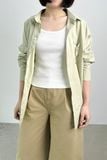  Áo ba lỗ Basic Nữ vải Rib dáng Crop Fit 