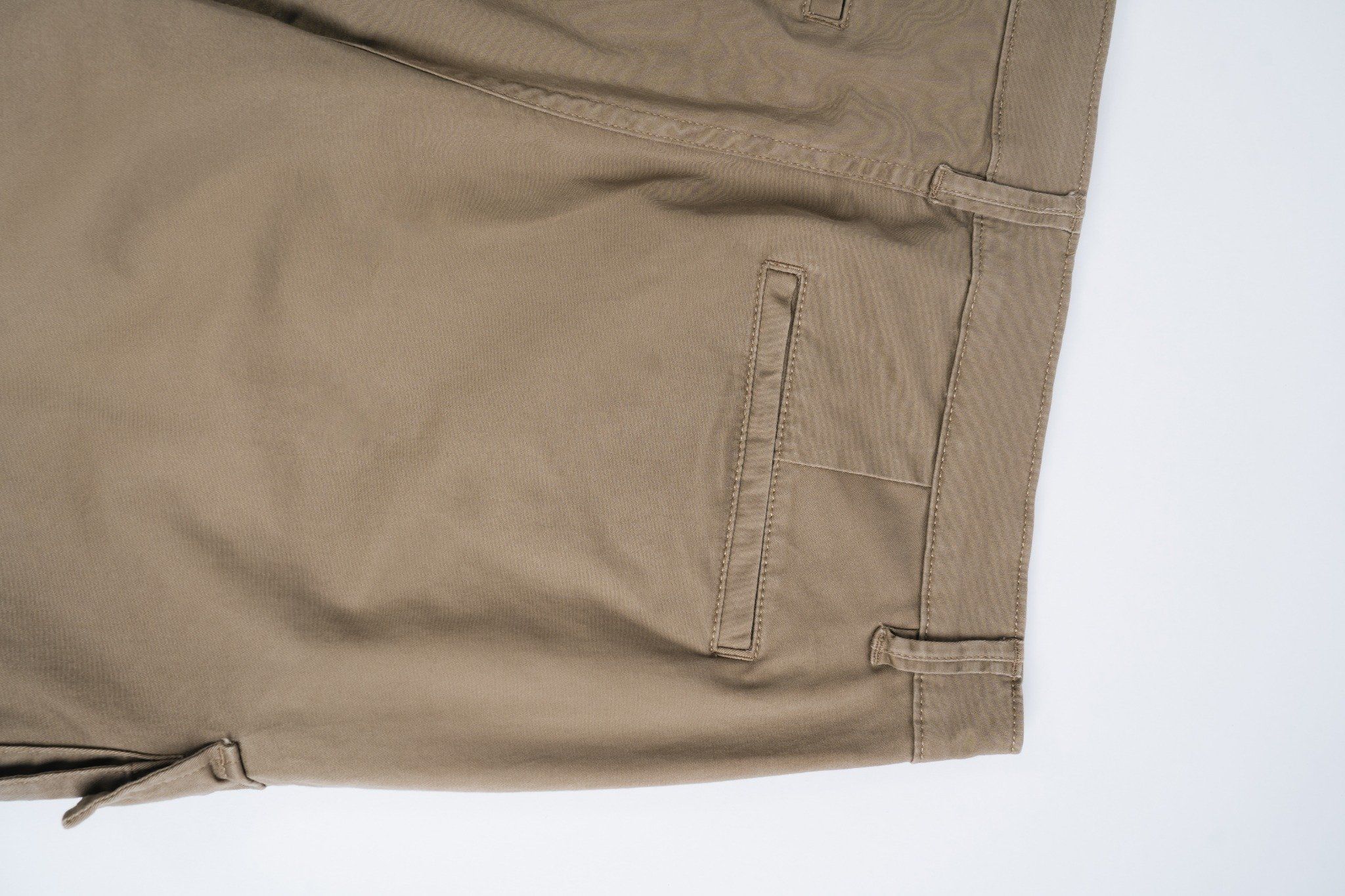  Quần shorts nam vải khaki túi hộp RC 