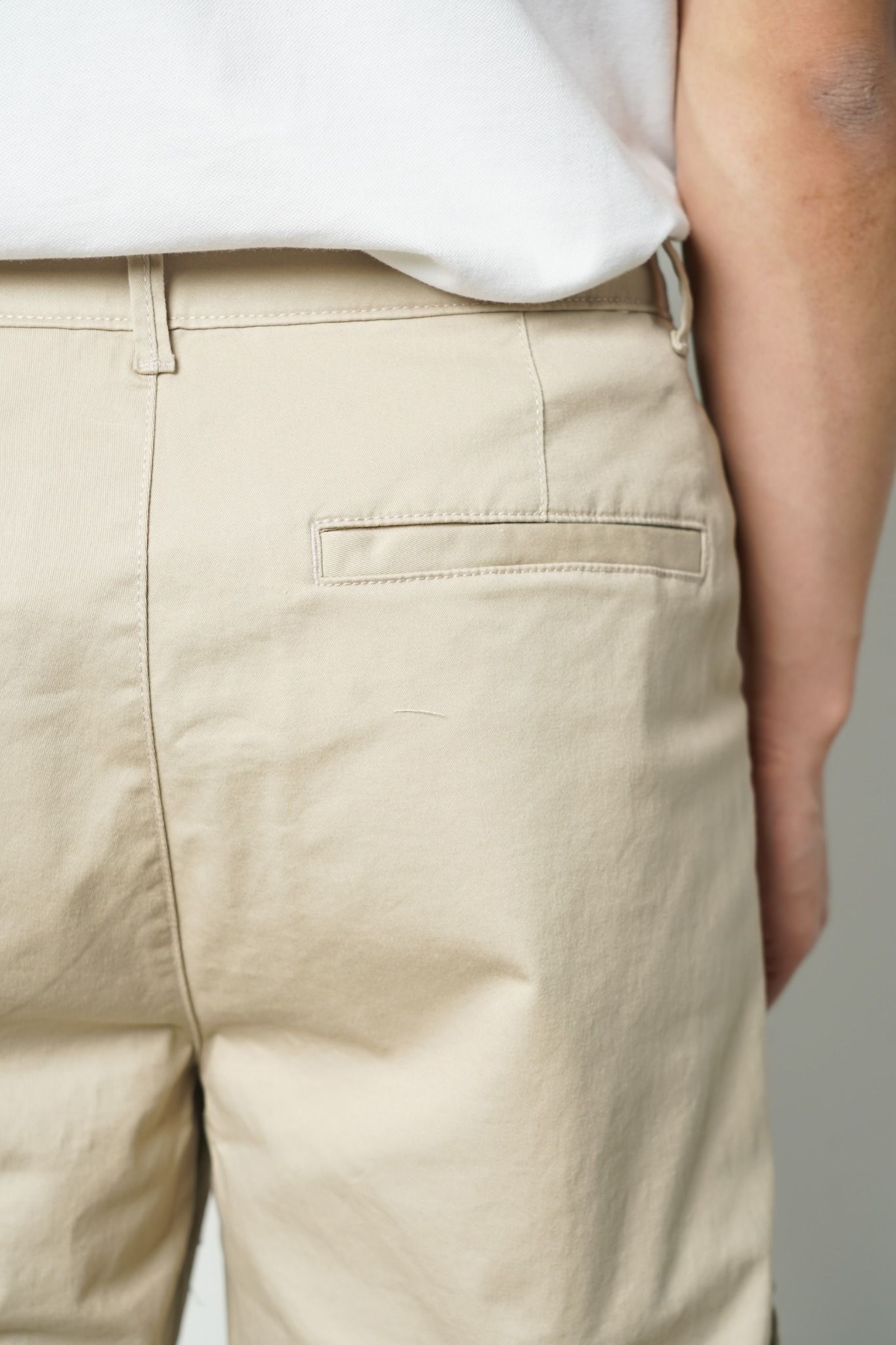  Quần dài nam túi vuông vải twill 