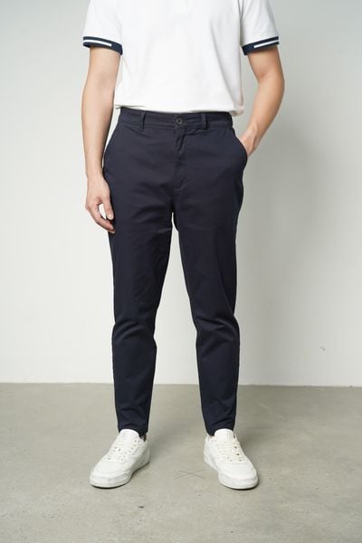  Quần chinos nam dáng ôm vải twill 