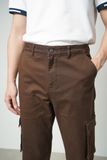  Quần dài nam túi hộp vải twill 