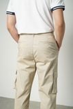  Quần dài nam túi hộp vải twill 