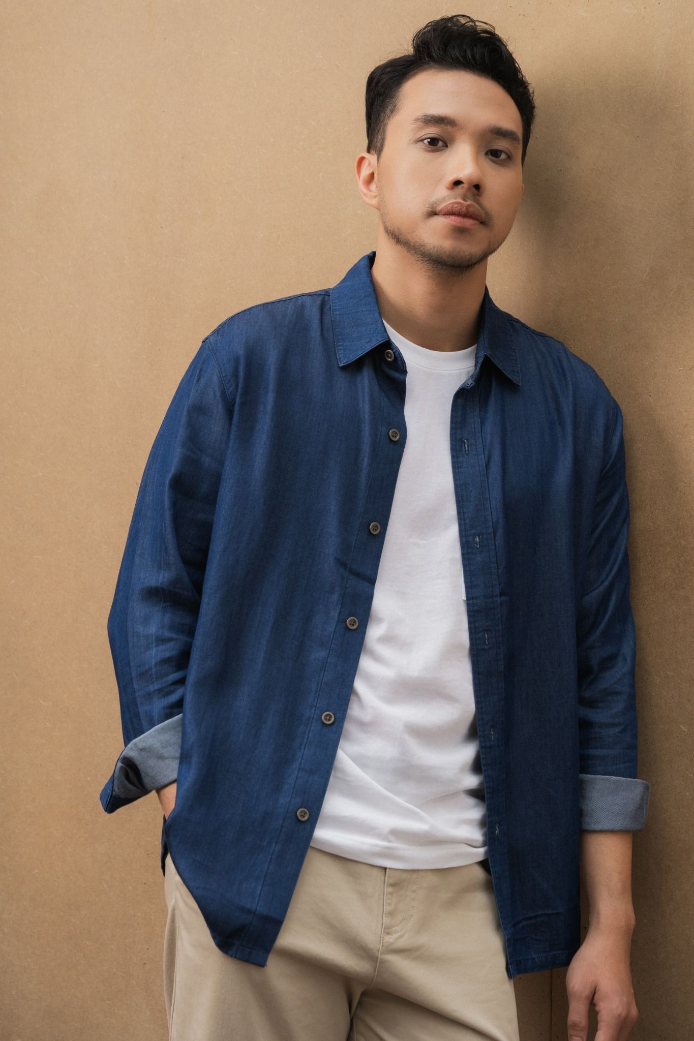 Chi tiết sản phẩm Áo Sơ Mi Denim Xanh Dương ASM966 aKmen #44 Chi tiết sản phẩm Áo Sơ Mi Denim Xanh Dương ASM966 aKmen