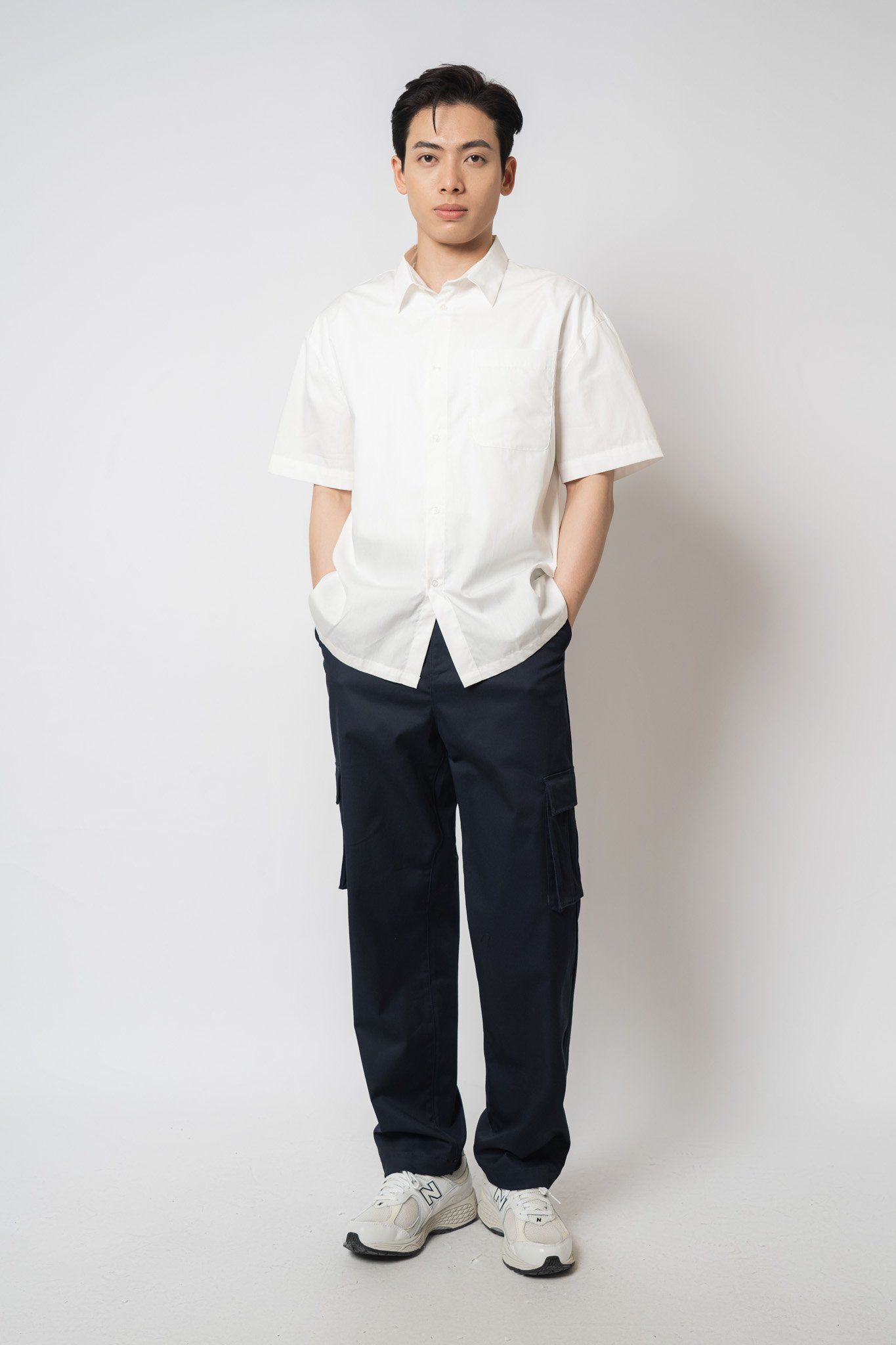 Áo sơ mi nam cao cấp có túi vải cotton  Chính hãng  Milvus Fashion