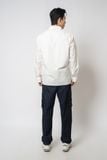  Áo sơ mi nam dài tay cổ button down 