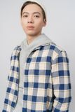  Áo sơ mi nam flannel kẻ có túi ngực 