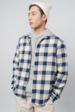  Áo sơ mi nam flannel kẻ có túi ngực 