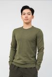  Áo dệt len nam cổ tròn 
