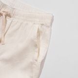  Quần shorts nam vải linen 