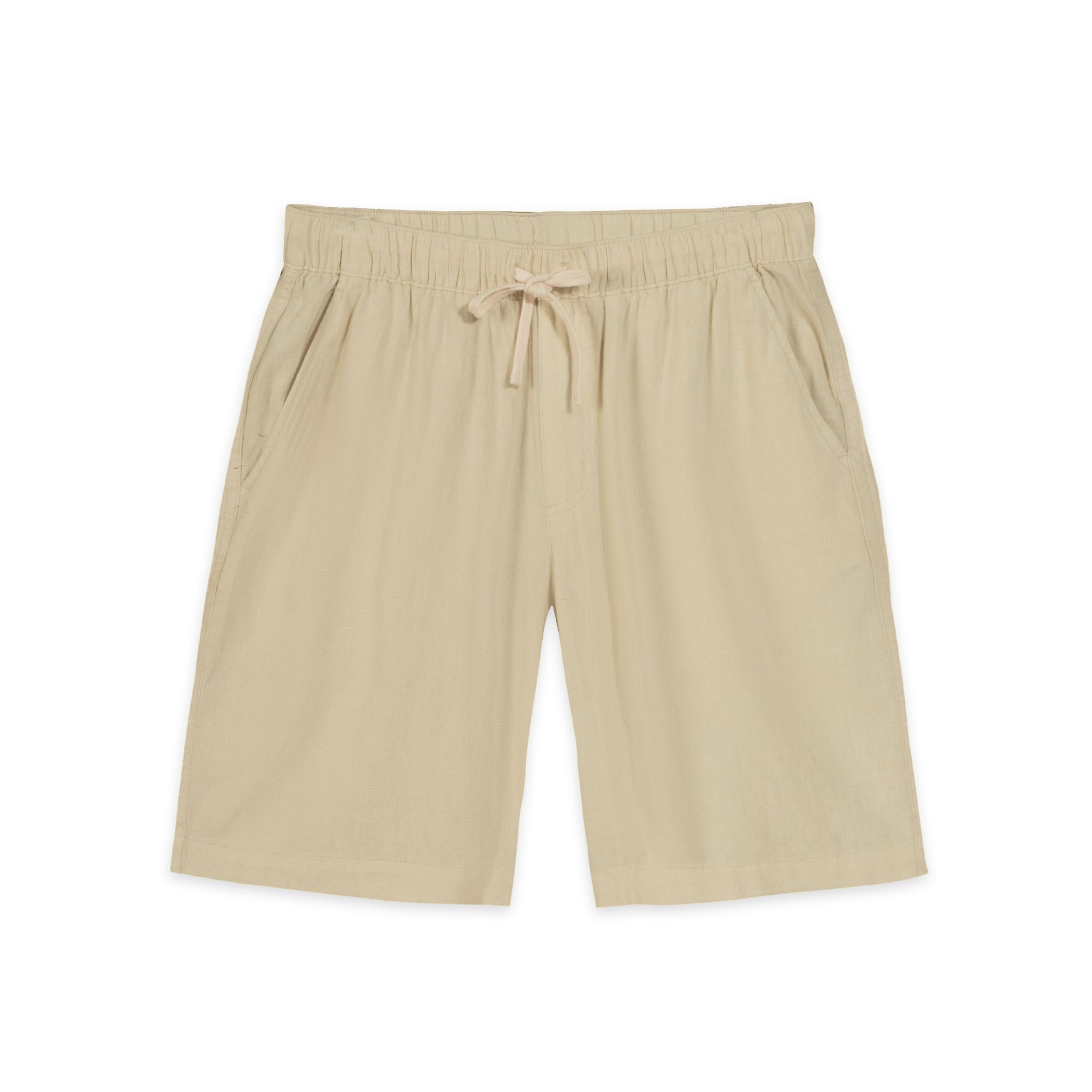  Quần shorts nam vải linen 