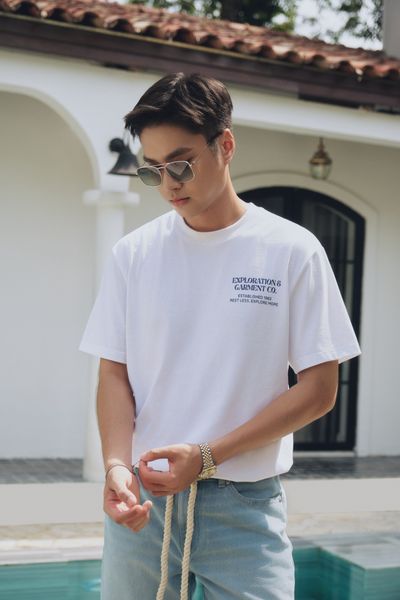  Áo t-shirt nam in EXPLORATIONS &GARMENT CO. 