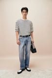  Quần denim nam dáng loose 