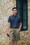  Áo Polo nam vải Texture dáng Regular 