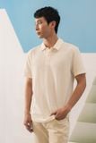  Áo polo nam ngắn tay vải waffle dáng relax 