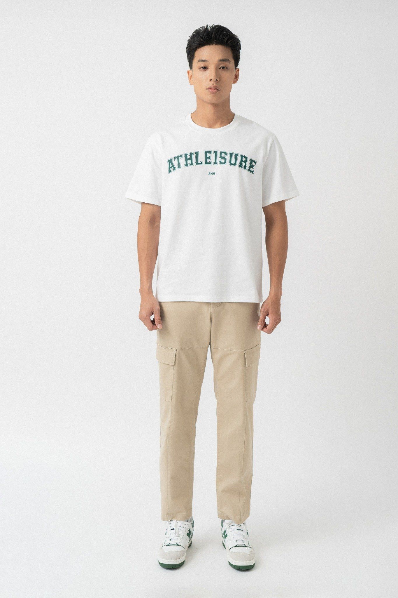  Áo phông nam ngắn tay in logo AMM Athleisure 