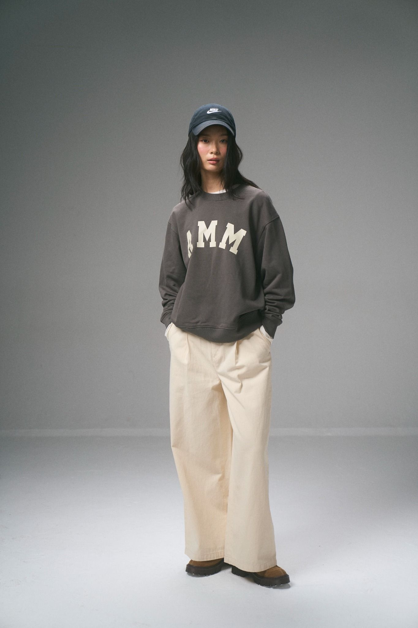  Áo nỉ chui đầu nam in AMM 