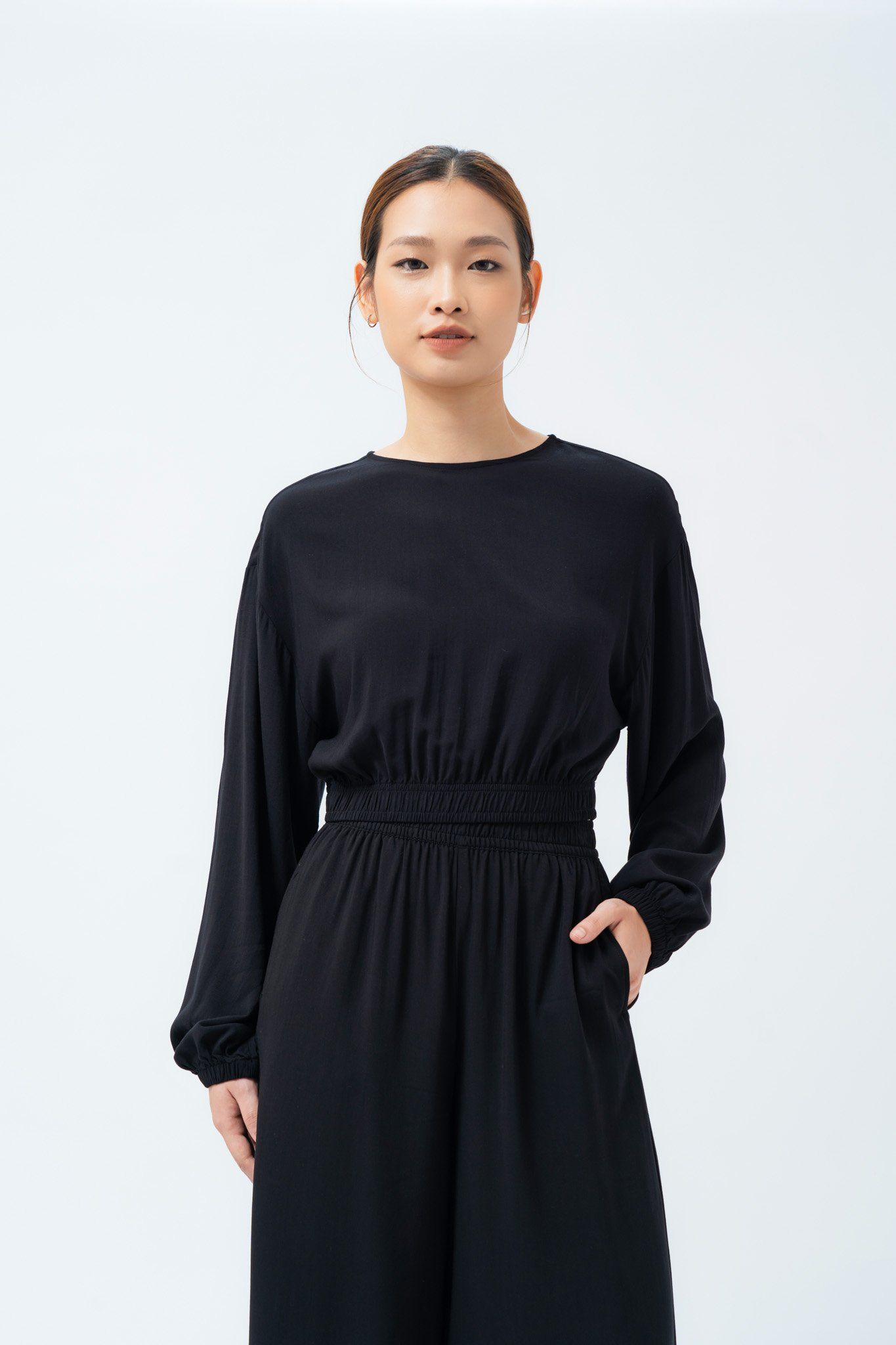  Áo nữ bo gấu tay bồng 