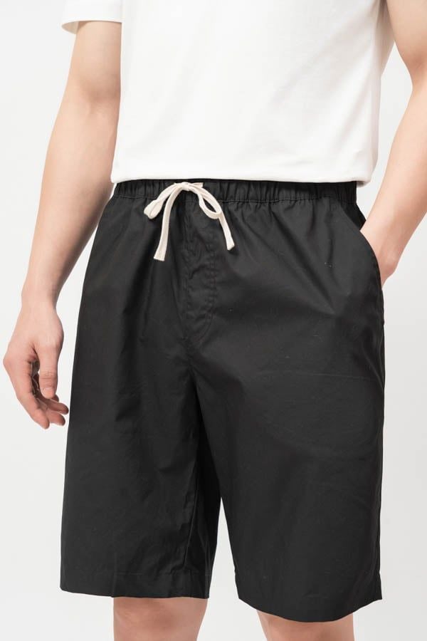  Quần shorts nam vải cotton dây rút 001A 