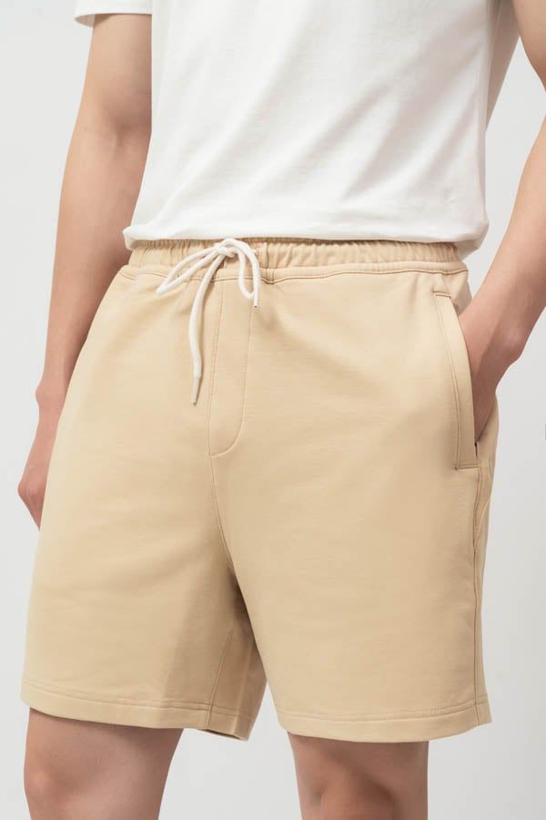  Quần shorts nam vải nỉ cạp chun 