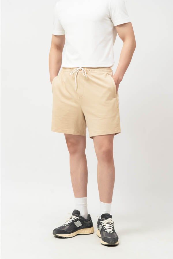  Quần shorts nam vải nỉ cạp chun 