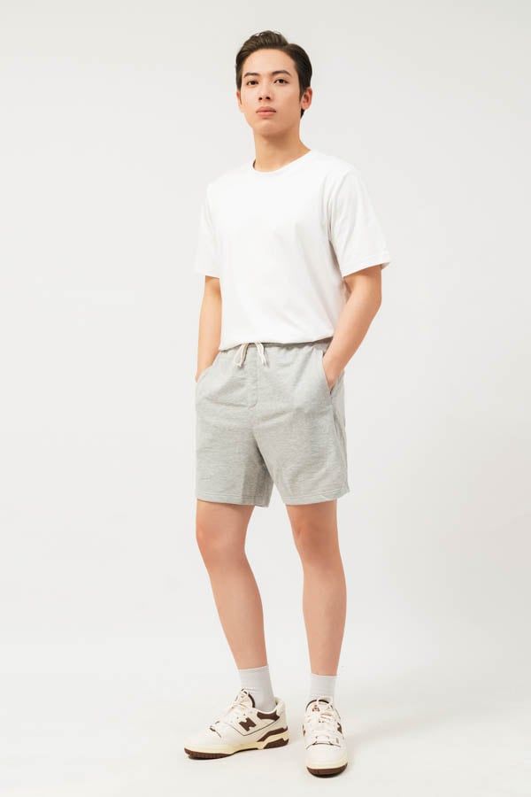  Quần shorts nam vải nỉ cạp chun 