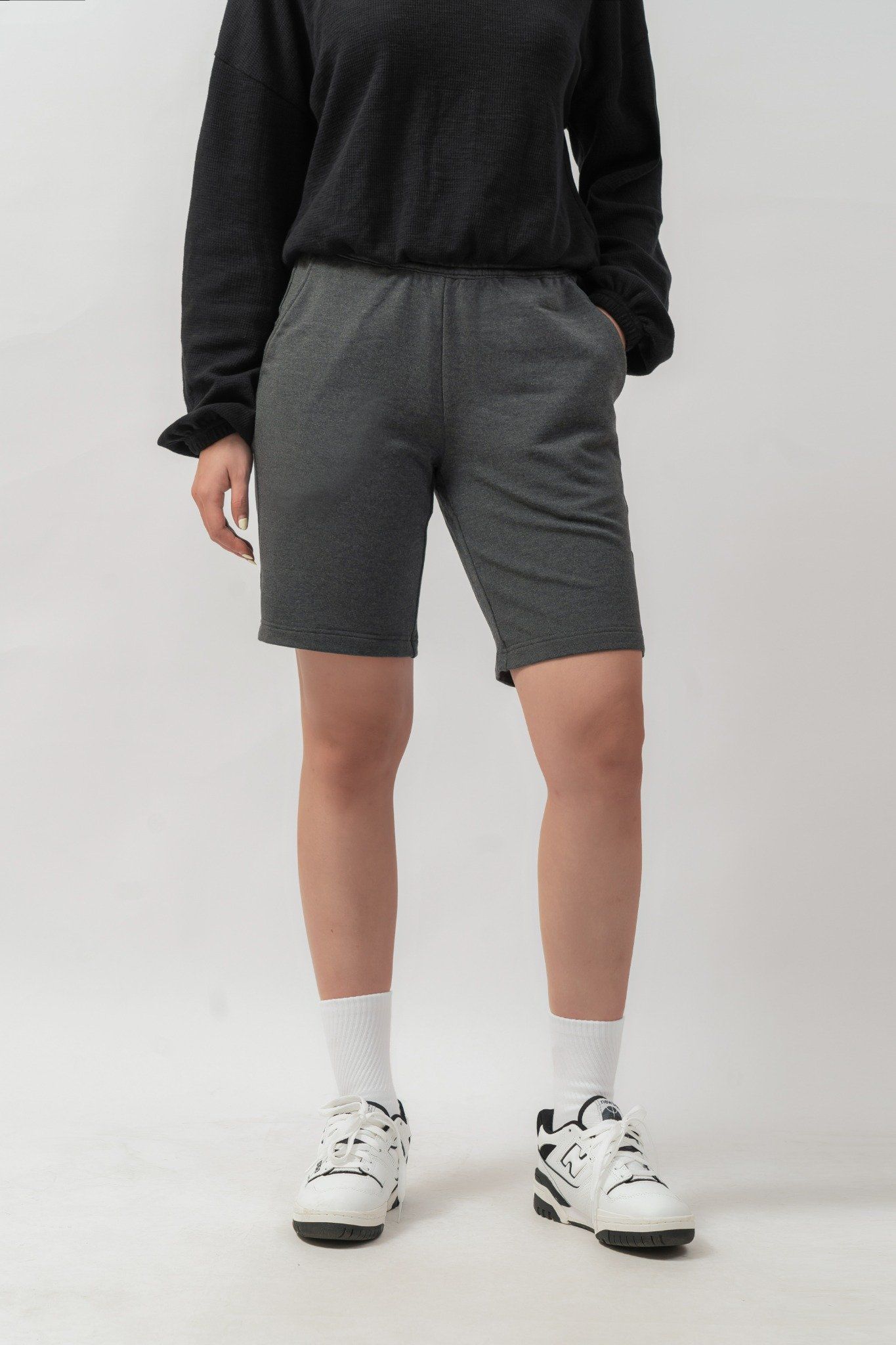  Quần shorts nữ vải nỉ 