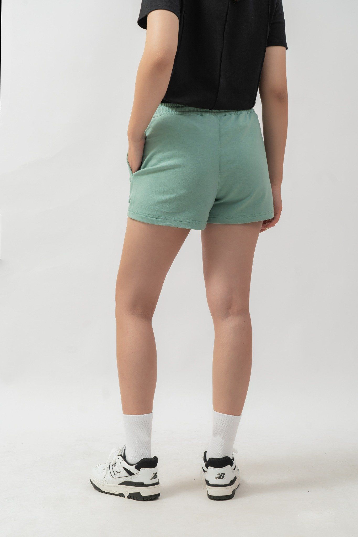  Quần short nữ vải nỉ 