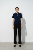  Quần suông nữ xẻ gấu 