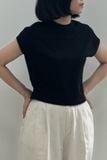  Áo phông Nữ tay hến dáng Crop vải single 