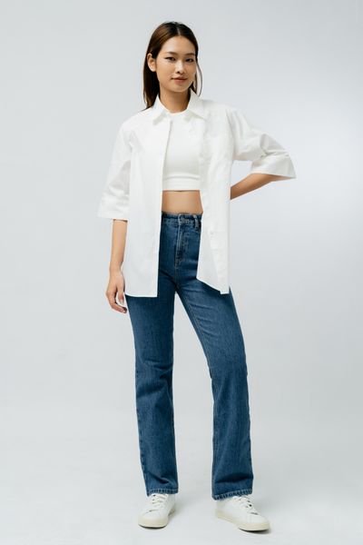  Áo sơ mi nữ ngắn tay 