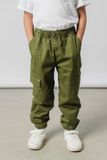  Quần jogger trẻ em túi hộp vải twill 